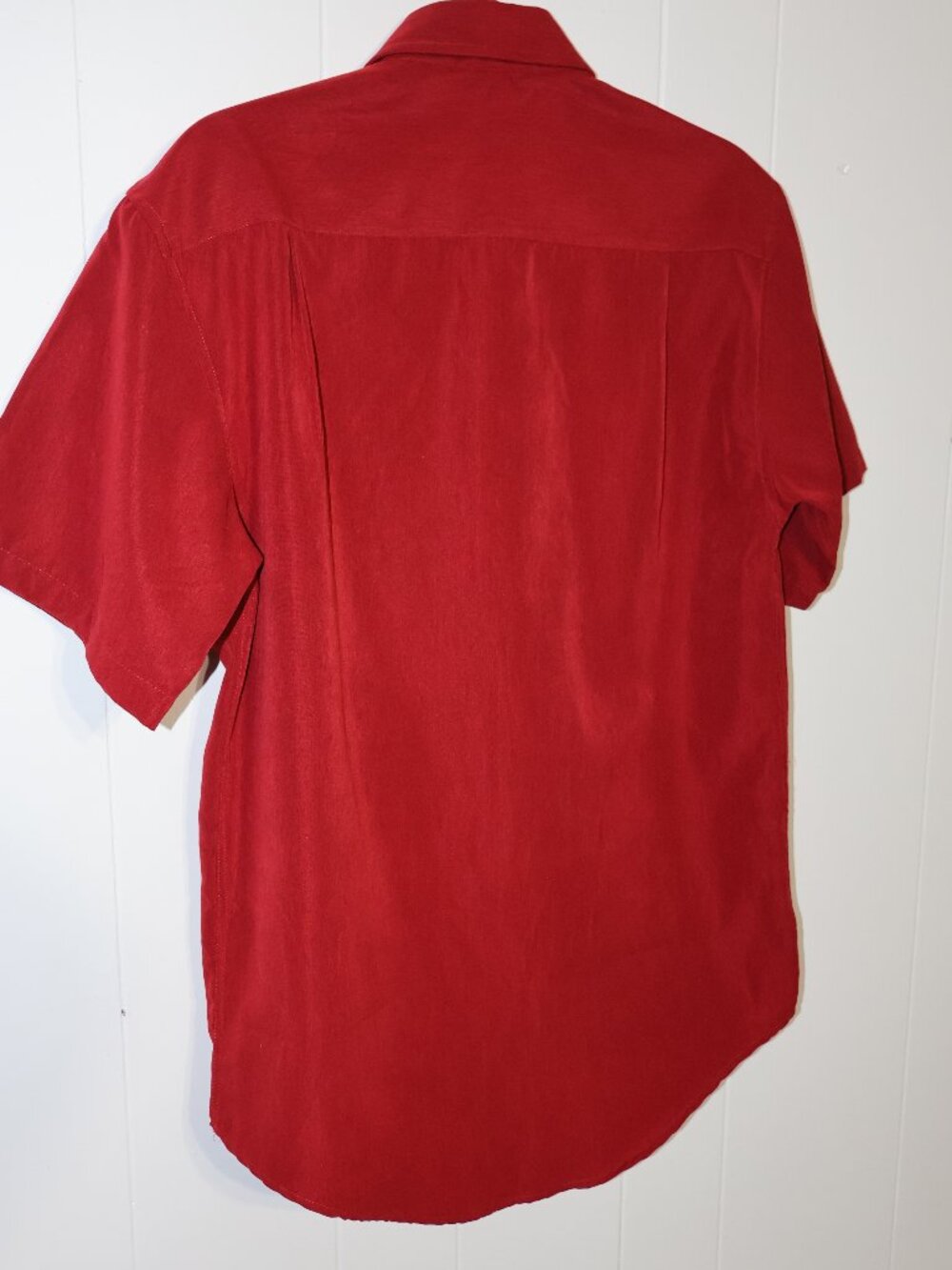💙 2 for $20 💙 Marcello Donnofrio Red Button-Up Shirt Short Sleeve‎ (Men’s S/P) - Picture 6 of 9